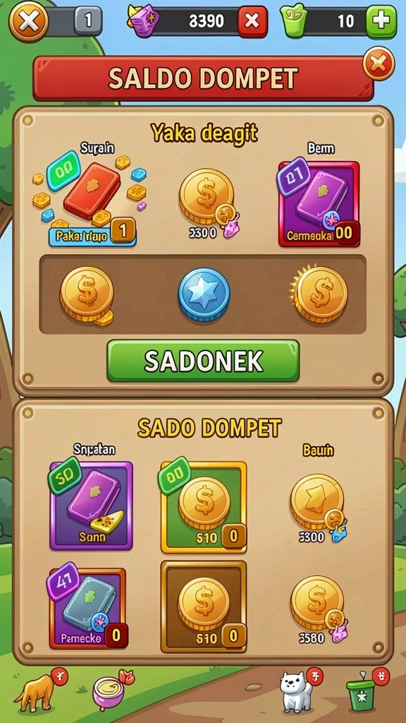 Sistem reward yang jelas dan adil untuk semua pemain.
