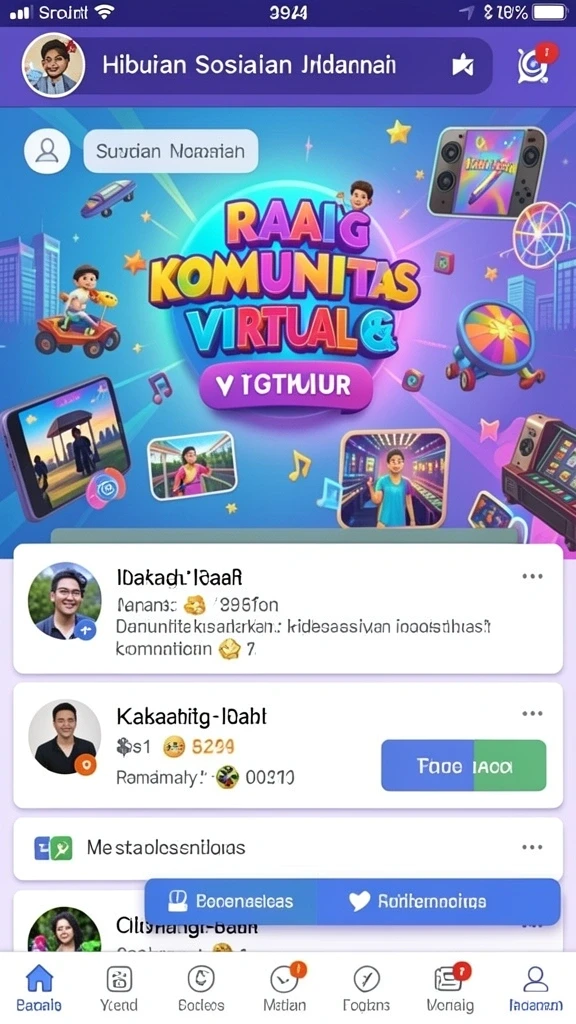 Tangkapan layar memperlihatkan antarmuka pengguna yang intuitif.
