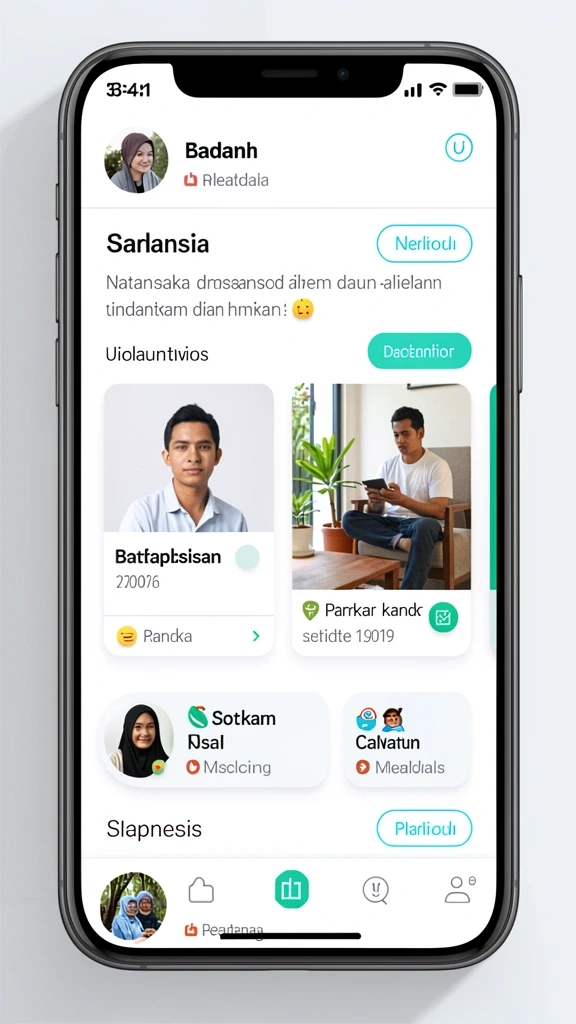 Berbagai karakter unik siap untuk dijelajahi.