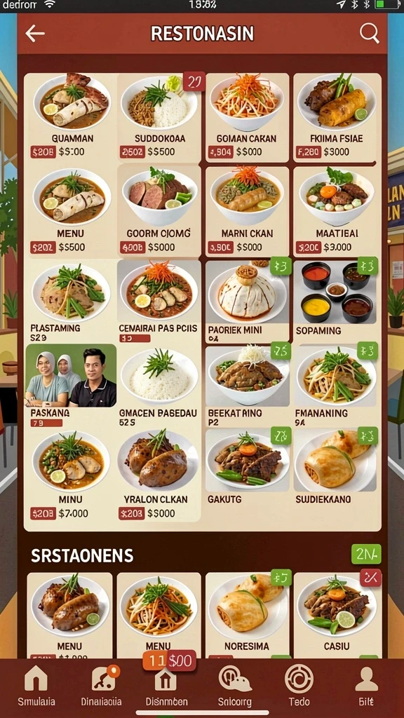 Karakter-karakter menarik dengan keahlian unik.