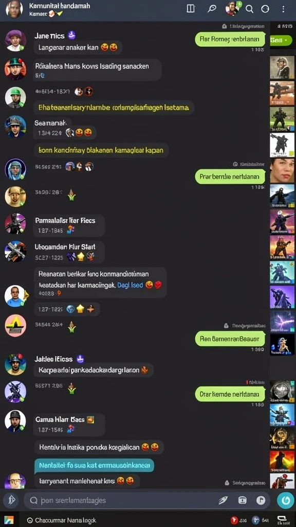 Karakter unik yang dapat dimainkan dalam EZ338.
