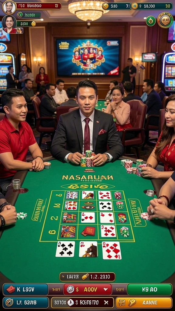 Tampilan awal game yang menarik dan futuristik.