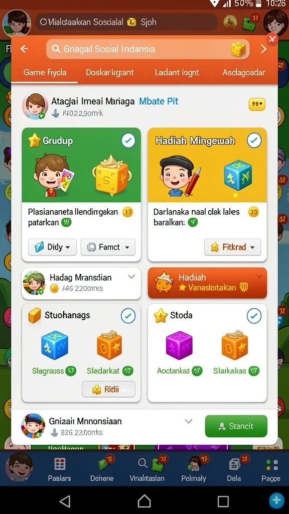 Pengalaman multiplayer yang seru dan interaktif.