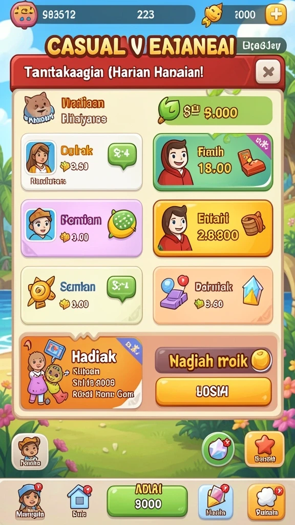 Tangkapan layar kedua menampilkan karakter utama dalam aksi.