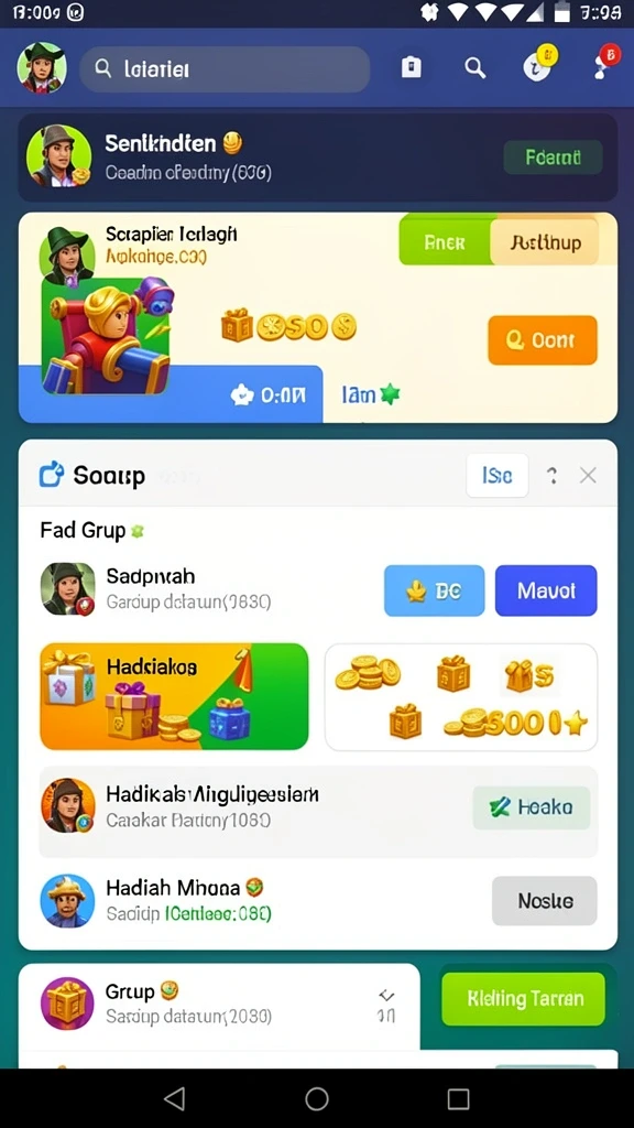 Interaksi sosial yang mendalam dengan pemain lain.