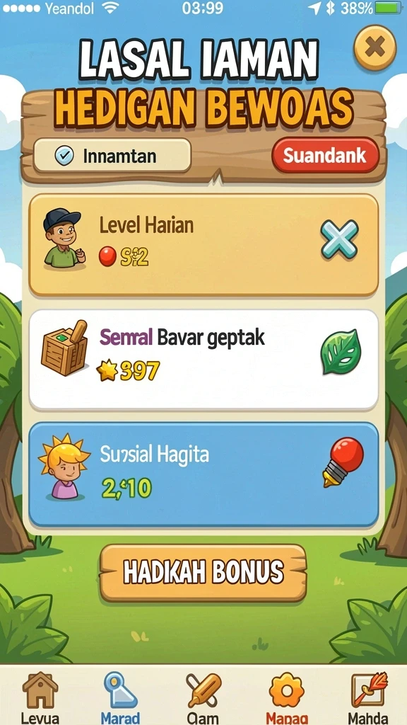 Grafik permainan yang memukau dan efek suara yang luar biasa.