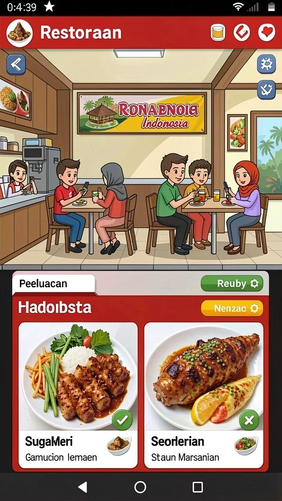 Tampilan grafis yang memukau di level baru.