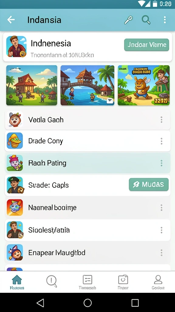 Grafis yang menawan menambah keseruan permainan.
