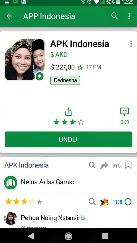 Tampilan antarmuka yang ramah pengguna.