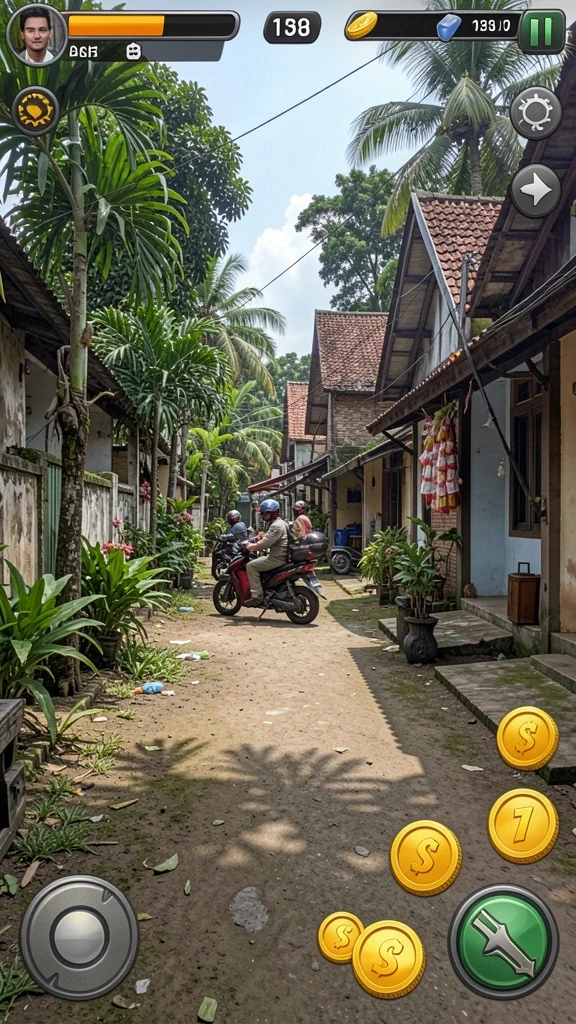 Komunitas aktif yang saling mendukung.