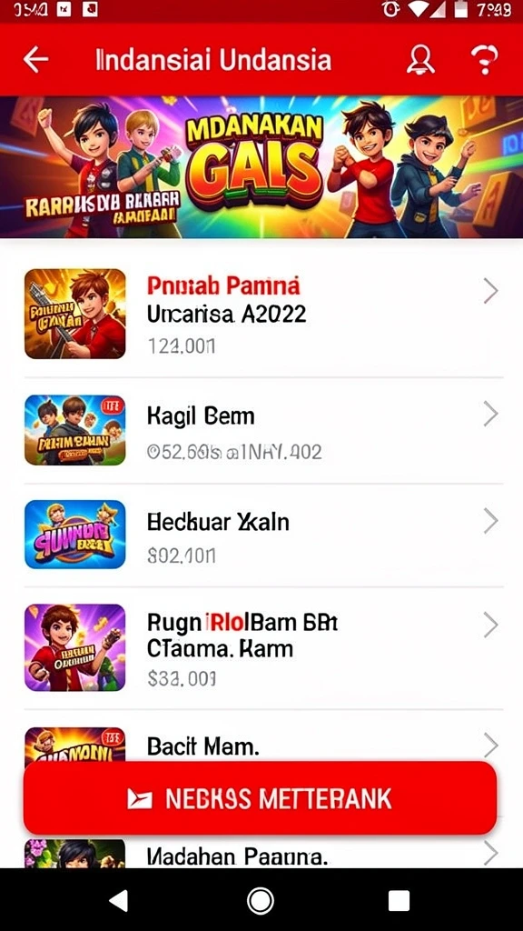 Tampilan antar muka yang ramah pengguna.