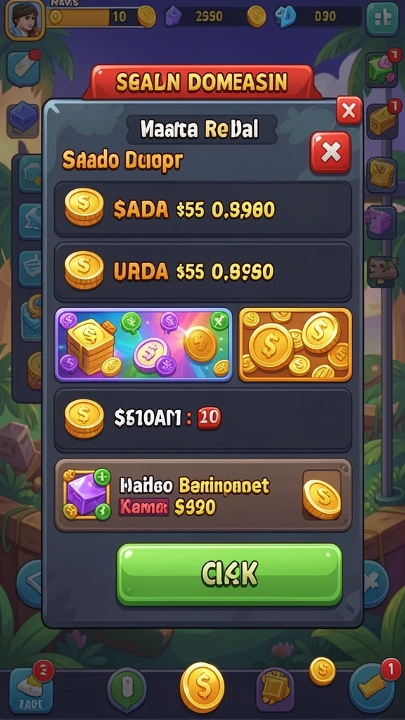 Tampilan utama game MPO76 yang memikat.