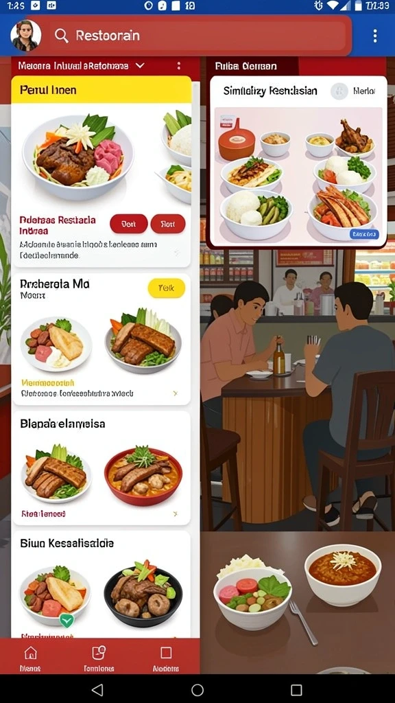 Screenshot menampilkan karakter utama dalam pertempuran.