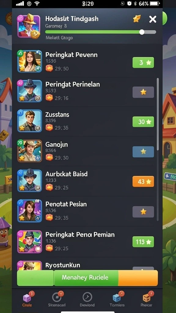 Mode permainan yang beragam untuk pilihan yang lebih.