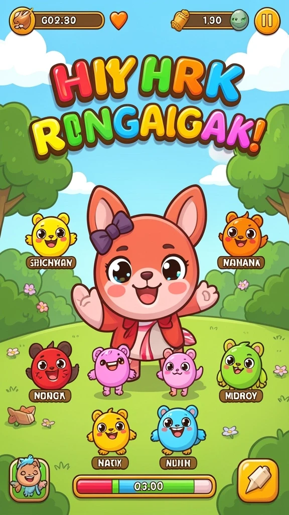 Ilustrasi gameplay yang penuh dinamika dan strategi.