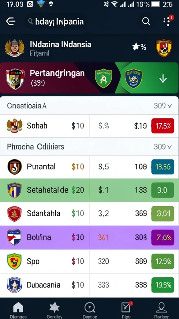 Beragam pilihan permainan judi online yang seru.
