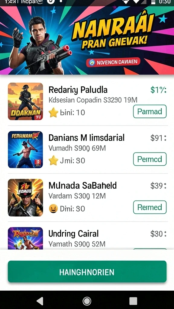 Fitur multiplayer yang memungkinkan bermain dengan teman.