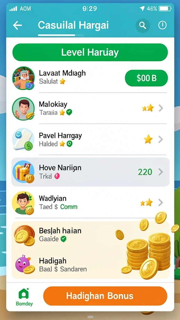 Tampilan antarmuka yang menarik dan user-friendly.