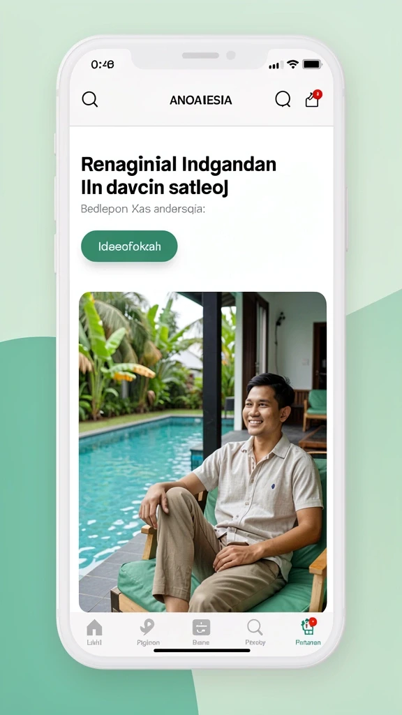 Pemandangan dunia fantasi yang memukau.