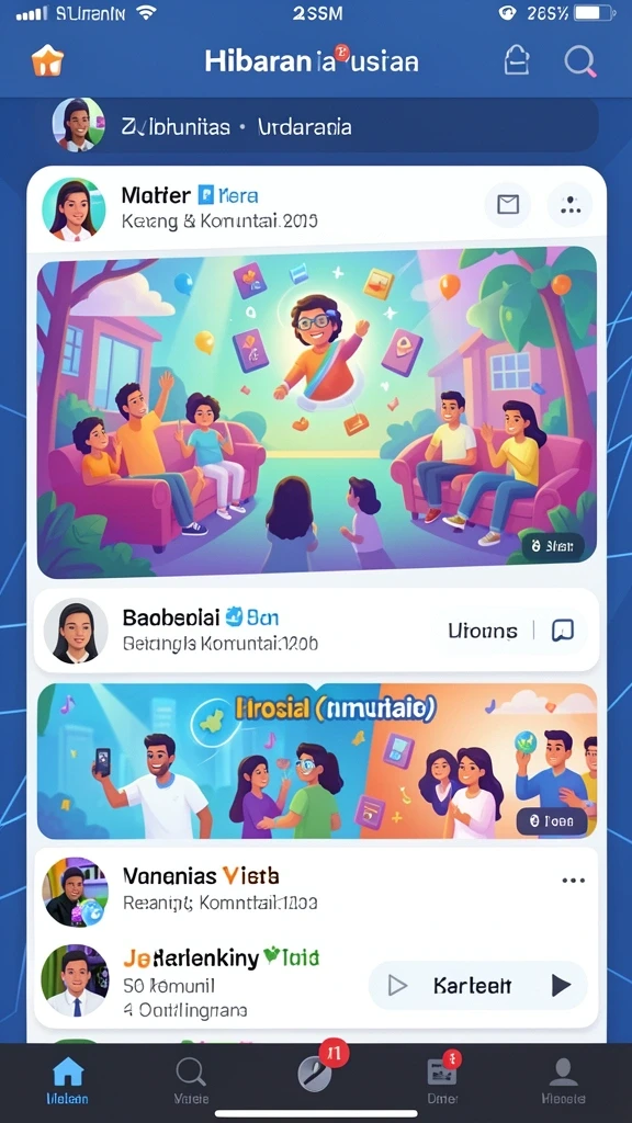 Berbagai karakter menarik untuk dipilih.