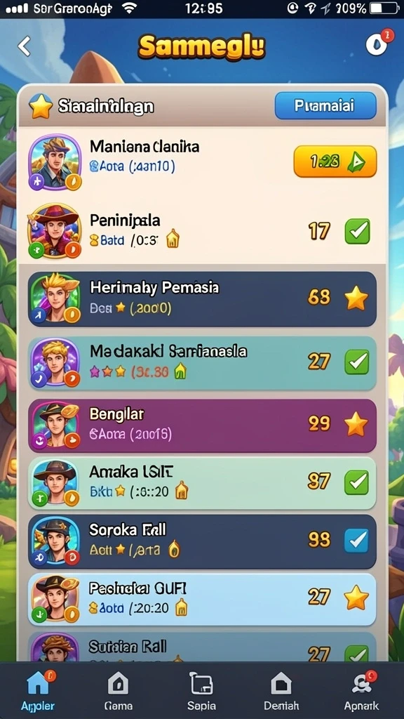 Tampilan antarmuka yang user-friendly dan menarik.