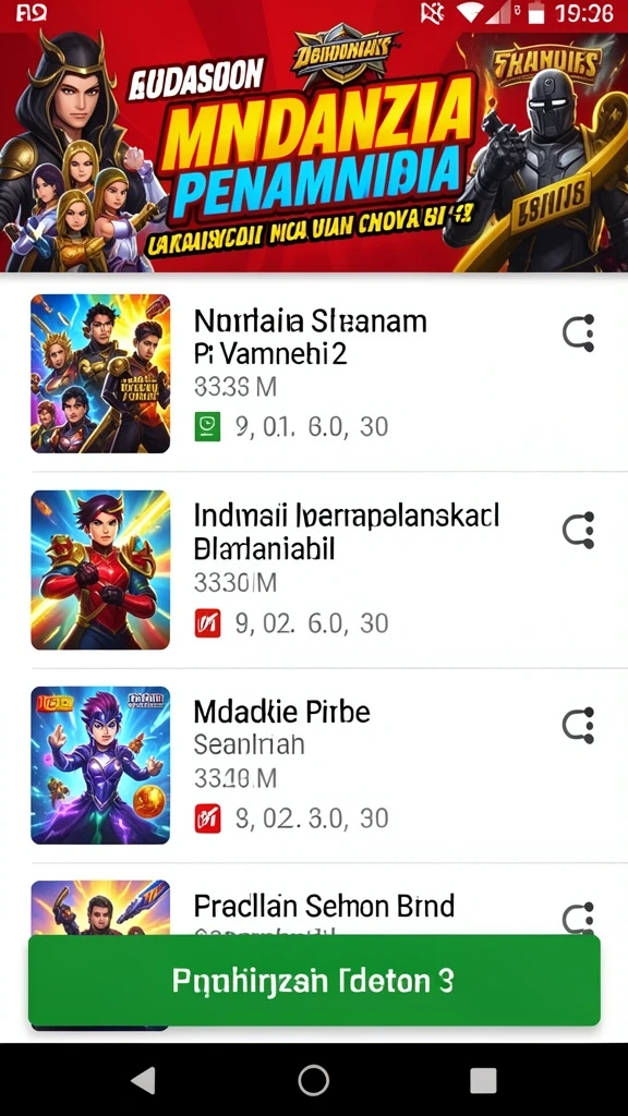 Karakter yang dapat dikustomisasi sesuai selera.
