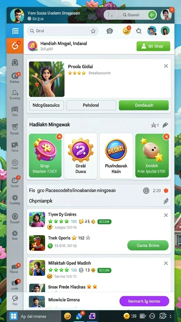 Tampilan awal aplikasi TOGEL62 yang menarik dan informatif.