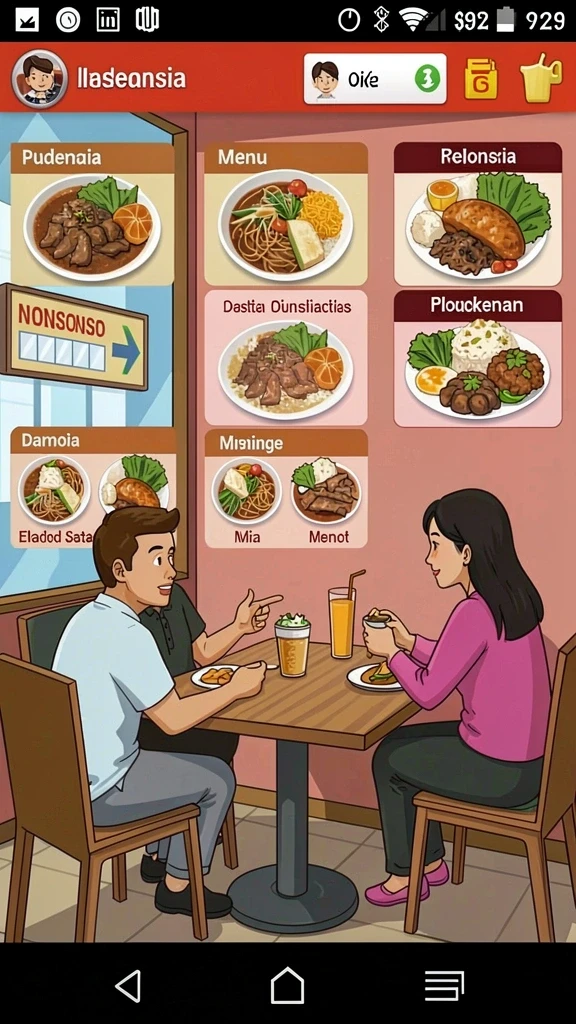Bagian menu yang mudah dinavigasi untuk bermain togel.