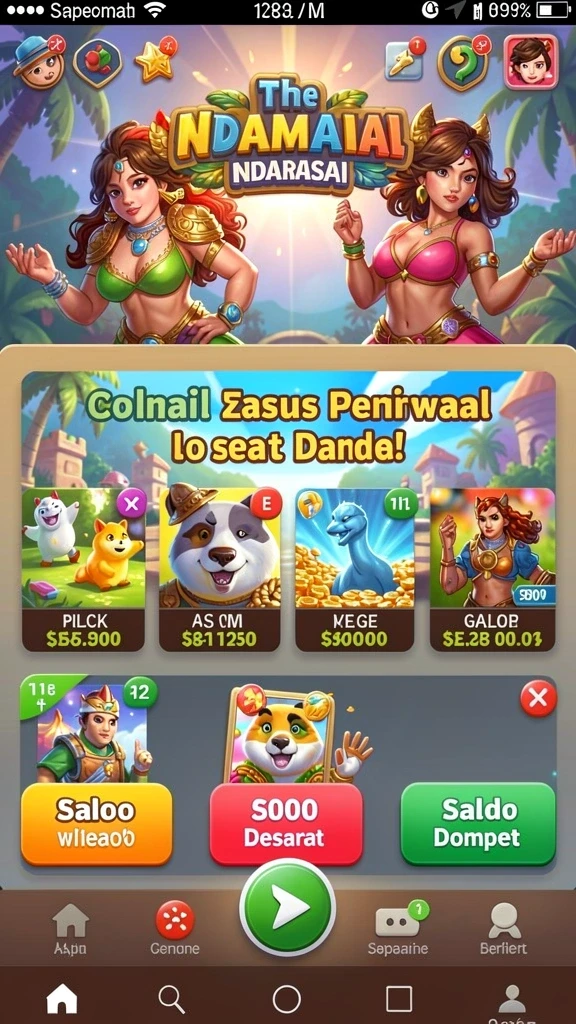 Banyak pilihan permainan untuk semua jenis pemain.