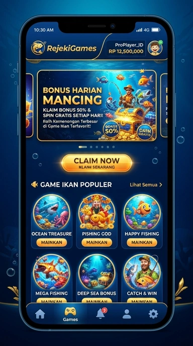 rejekigames — menu pengaturan